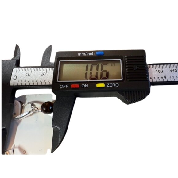 3-Pair New Earrings Bundle – Hoops, Gemstone & Dangle - Picture 7 of 8